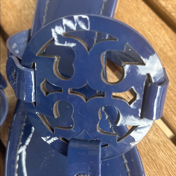 Tory Burch Navy Sandals - Picture 4 of 4